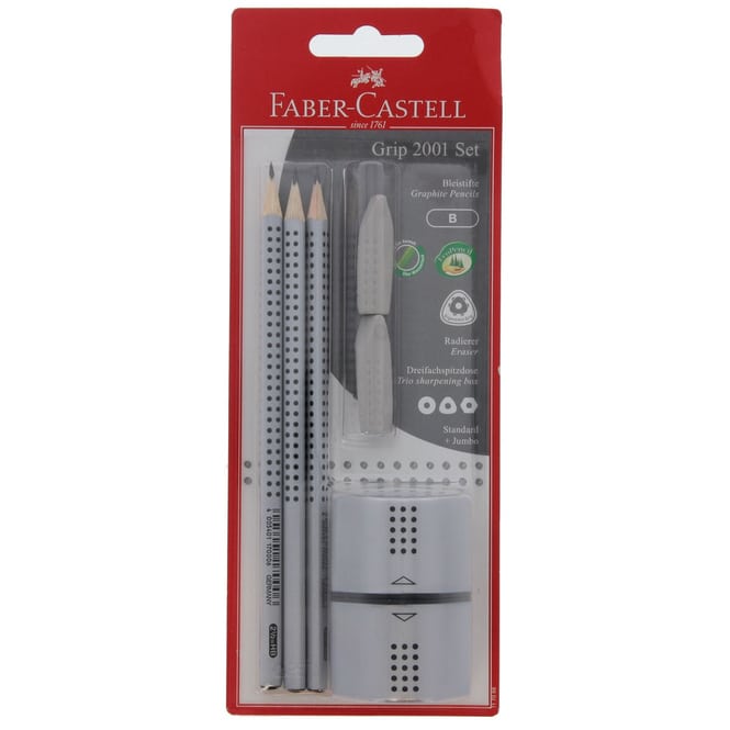 GRIP 2001 - Schreib-Set - silber