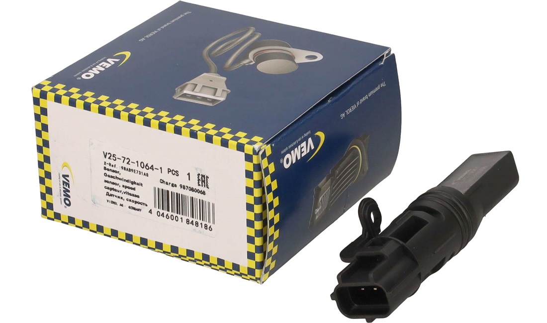 Impulsensor, krumtapaksel