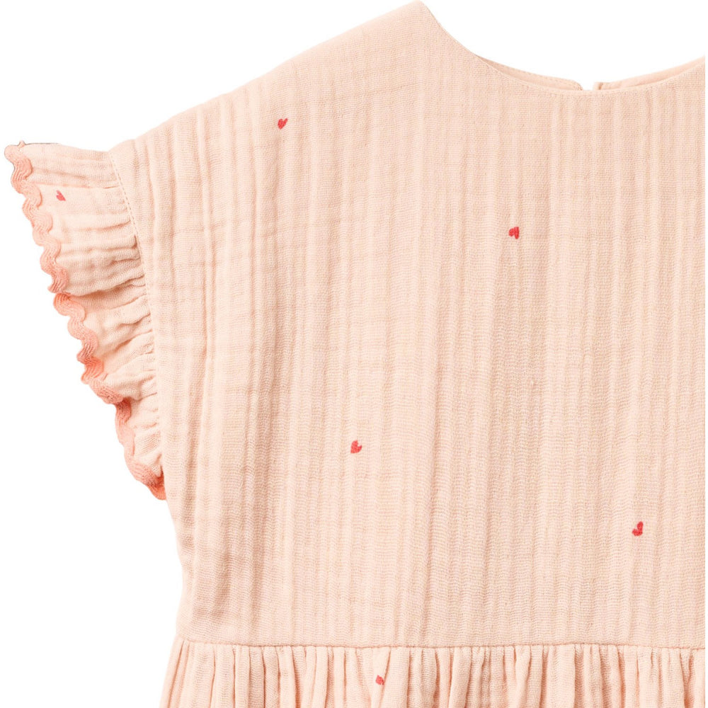 Køb Wheat Powder Hearts Kjole Lace Thit