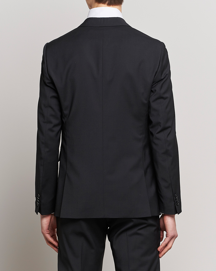 Tiger of Sweden Jerretts Wool Travel Suit Blazer Black
