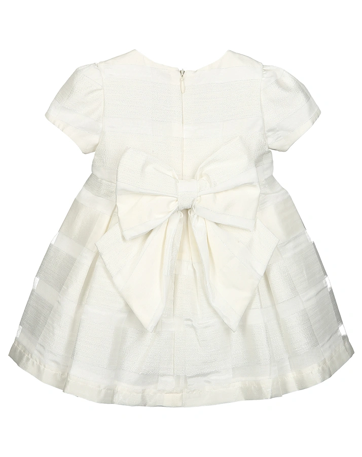 Kleid FESTLICH mit Glitzereffekt in creme