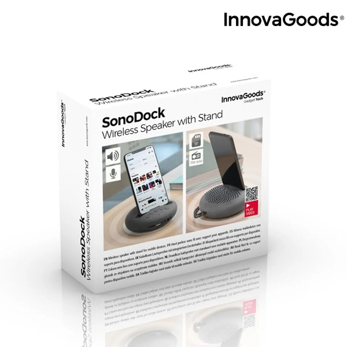 Totalcadeau Enceinte sans fil avec dock