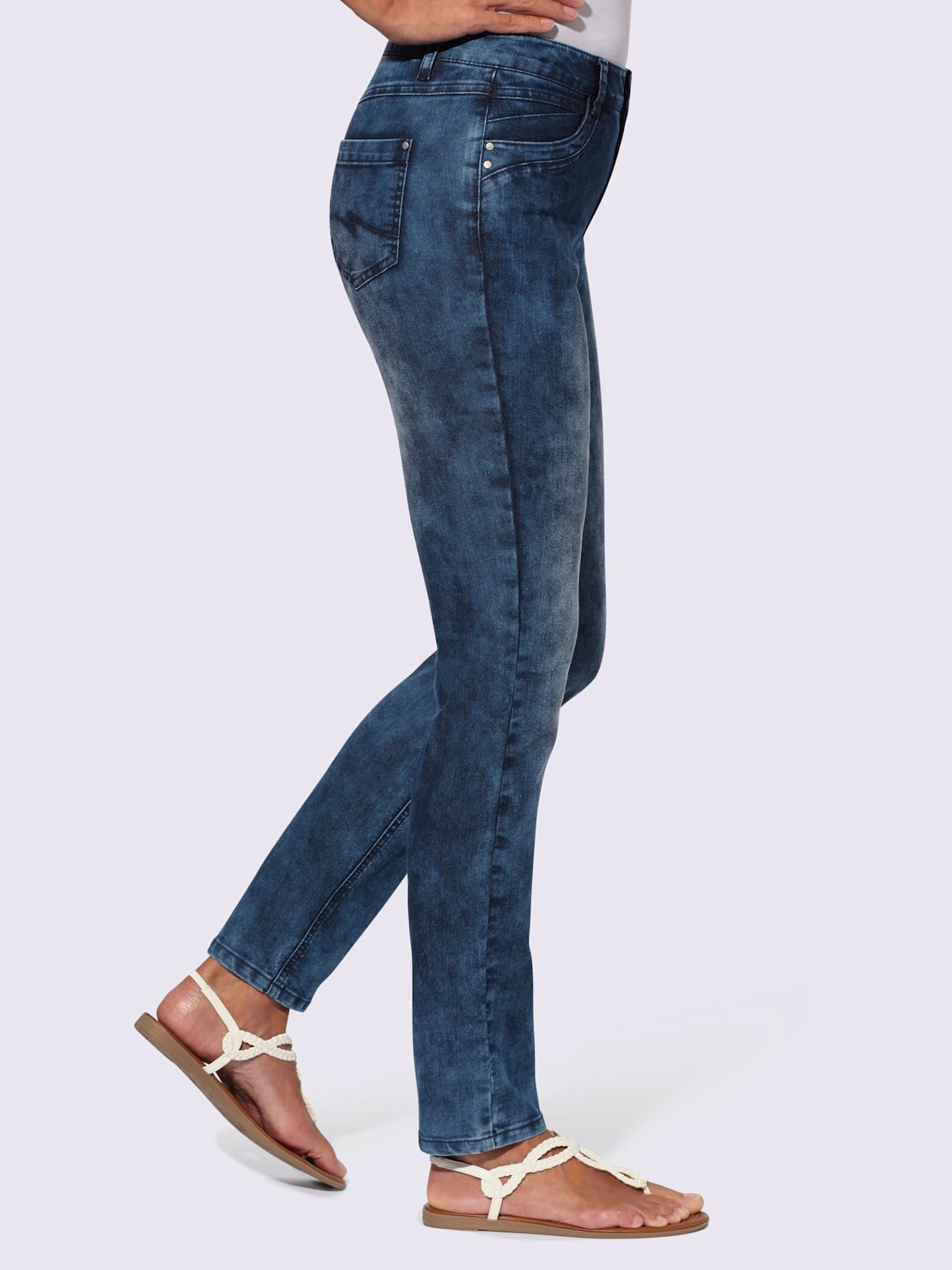 Jean coton extensible confortable