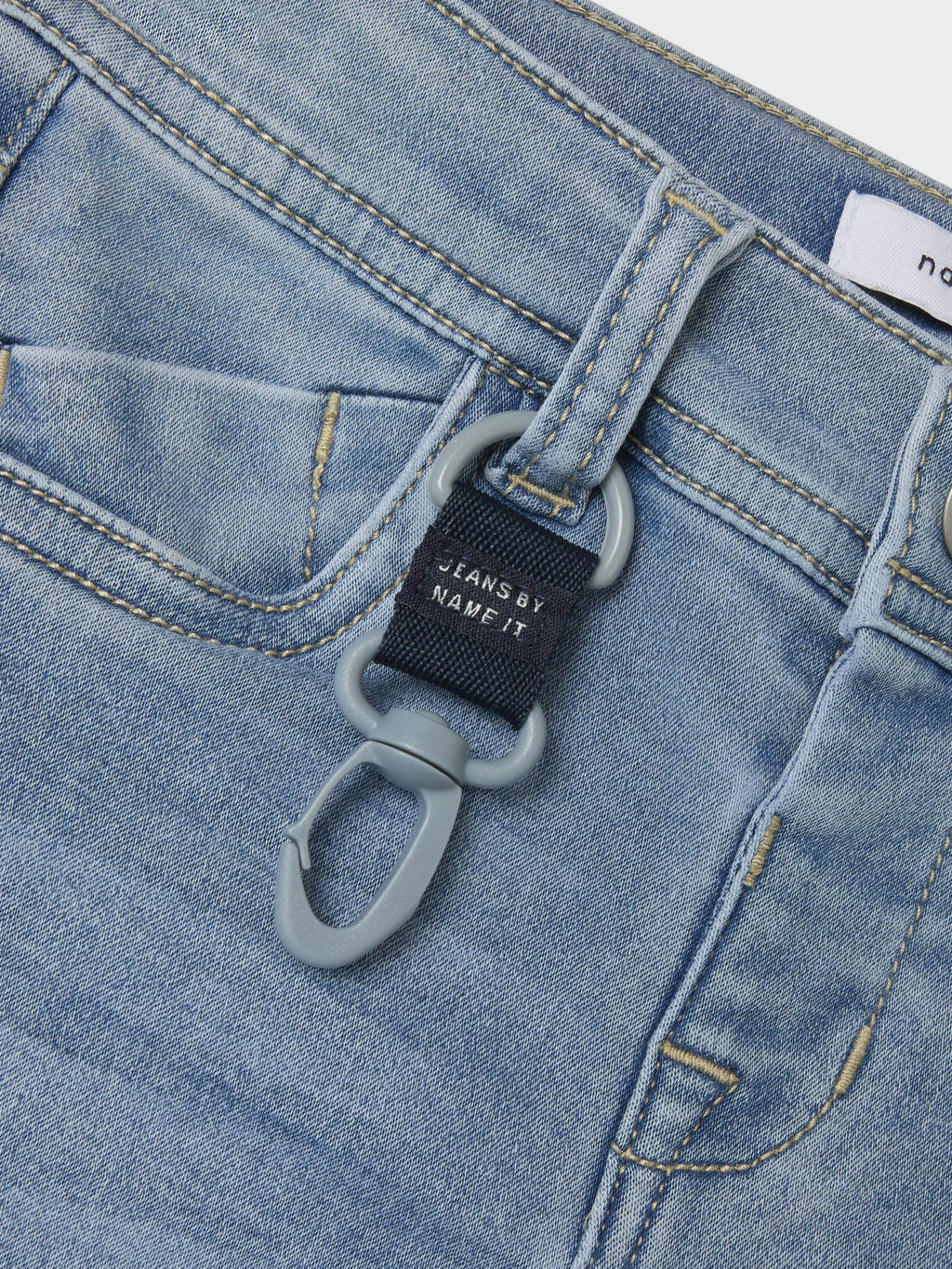 NAME IT slim fit jeans NMMTHEO DNMTHAYER light blue