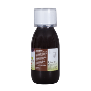 Unipharma Hoestdrank 2-in-1 met aarbeiensmaak 120ML