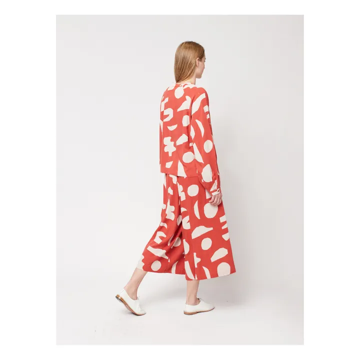 Bobo Choses Blouse Summer Landscape - Collection Femme  | Rouge brique