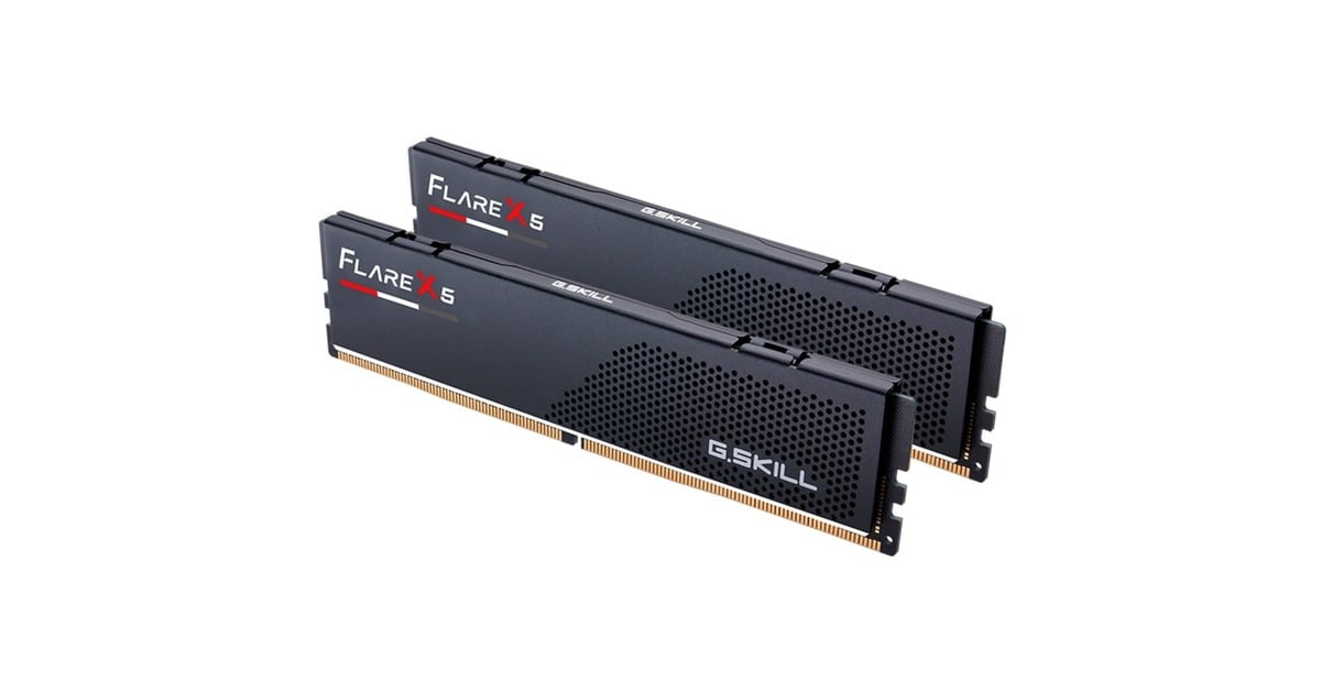 G.Skill64 GB DDR5-6000 Kit werkgeheugen  (Zwart, F5-6000J3040G32GX2-FX5, Flare X5, EXPO)