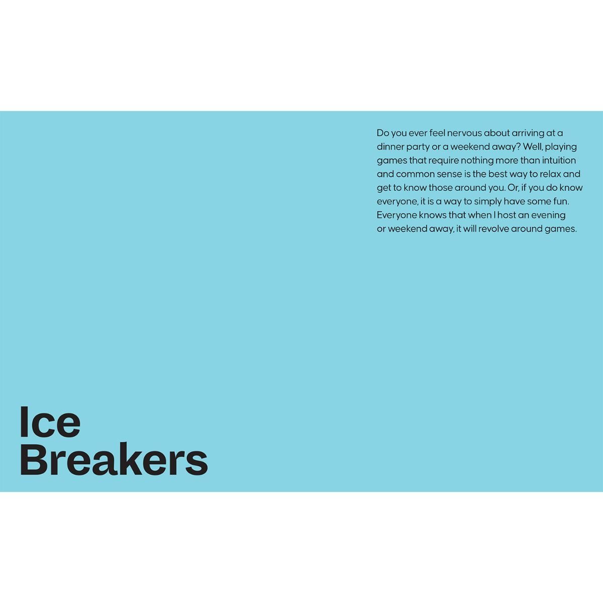 Game On: Ice Breakers, Memory Games, Wordplay and Everything in Between (Hardback)
