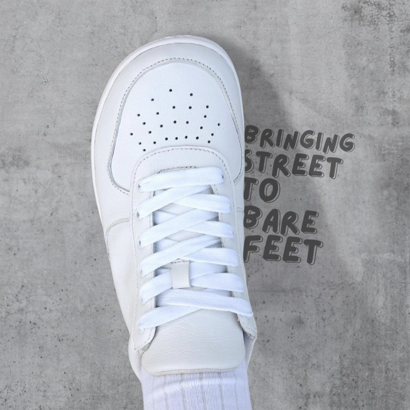 Paperkrane Paperkrane Flexi White Low Lacets