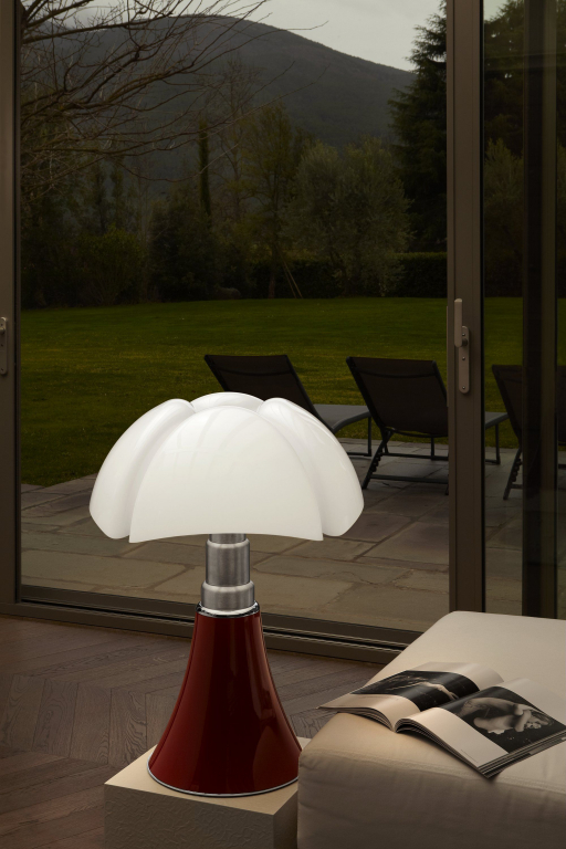 Martinelli Luce Pipistrello vloer- en tafellamp retrofit wit