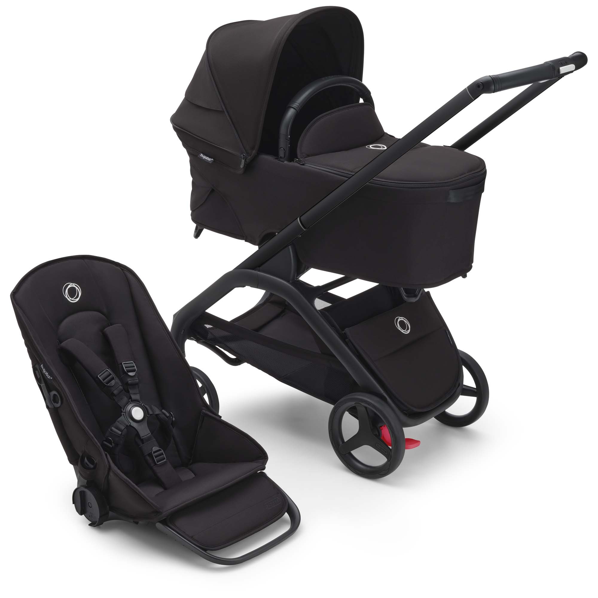 Bugaboo Dragonfly reiswieg Midnight Black