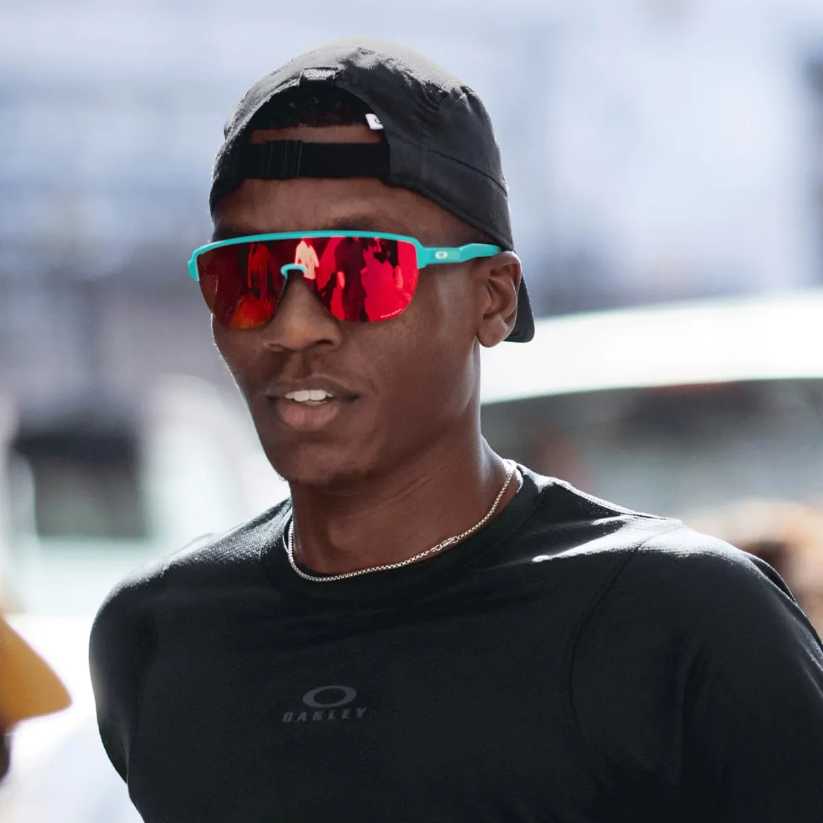 Oakley Corridor Matte Celeste/Prizm Ruby
