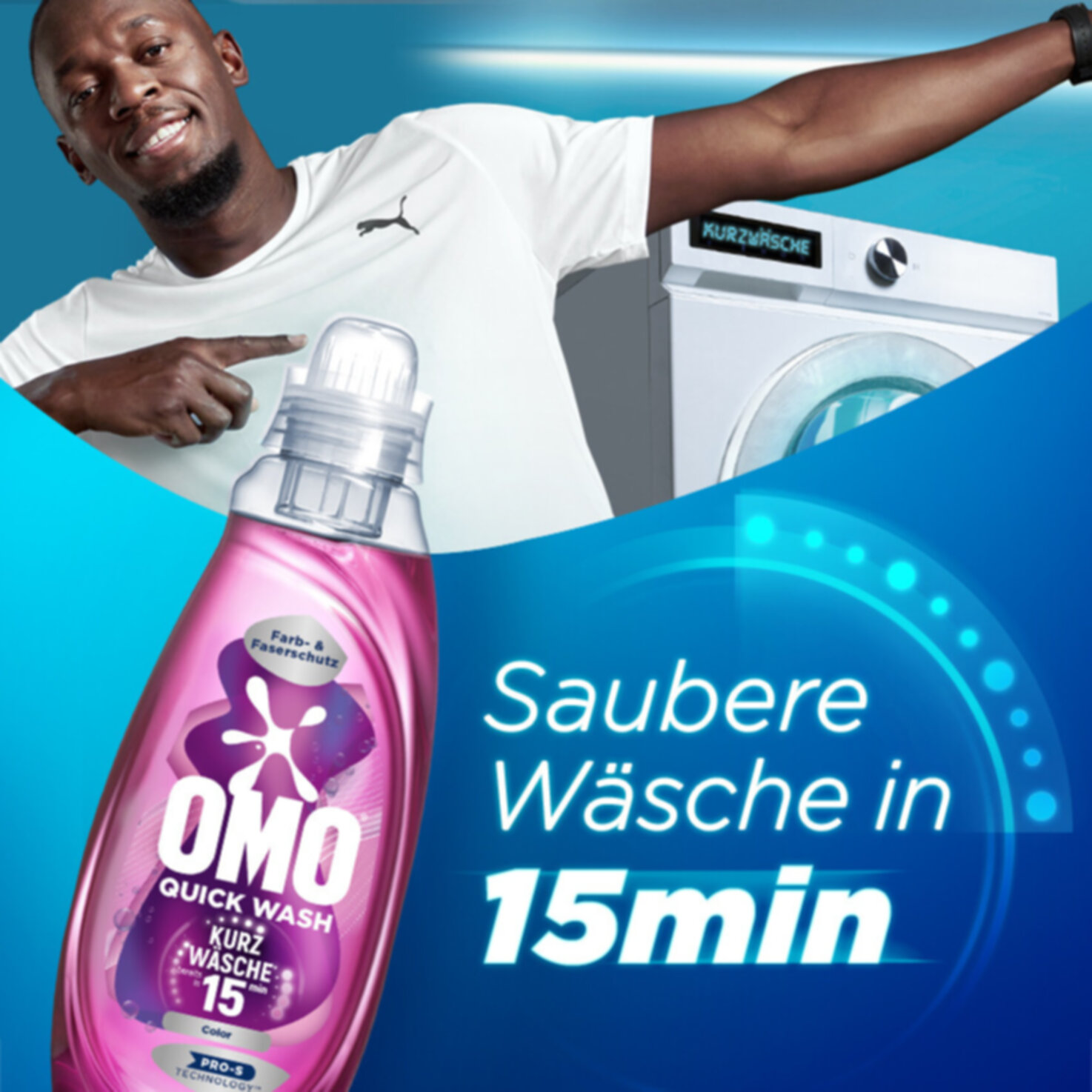 Omo Quick Wash Color 21 Waschgänge