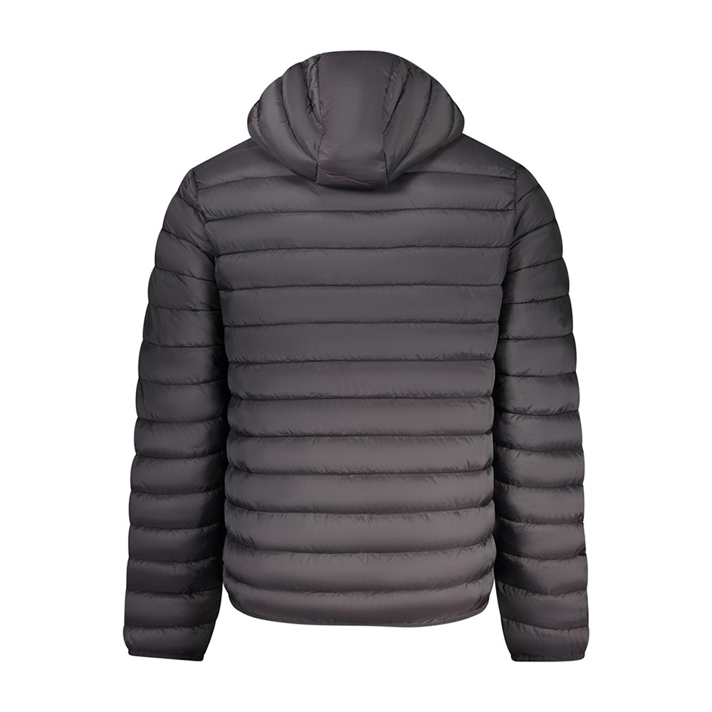 Men's Black Hooded Jacket