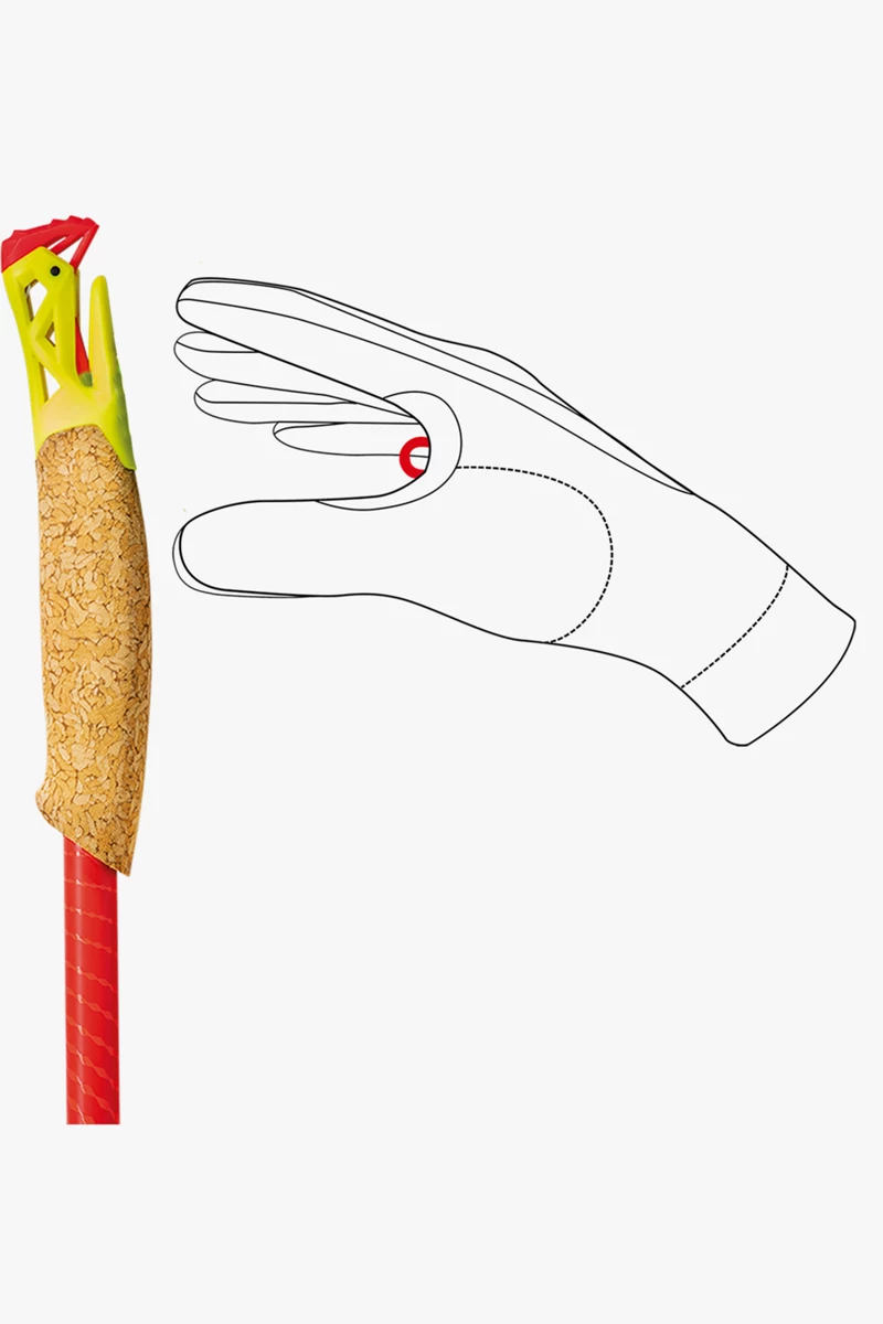 LEKI Ultratrail FX.One Superlite Trail Running Stock