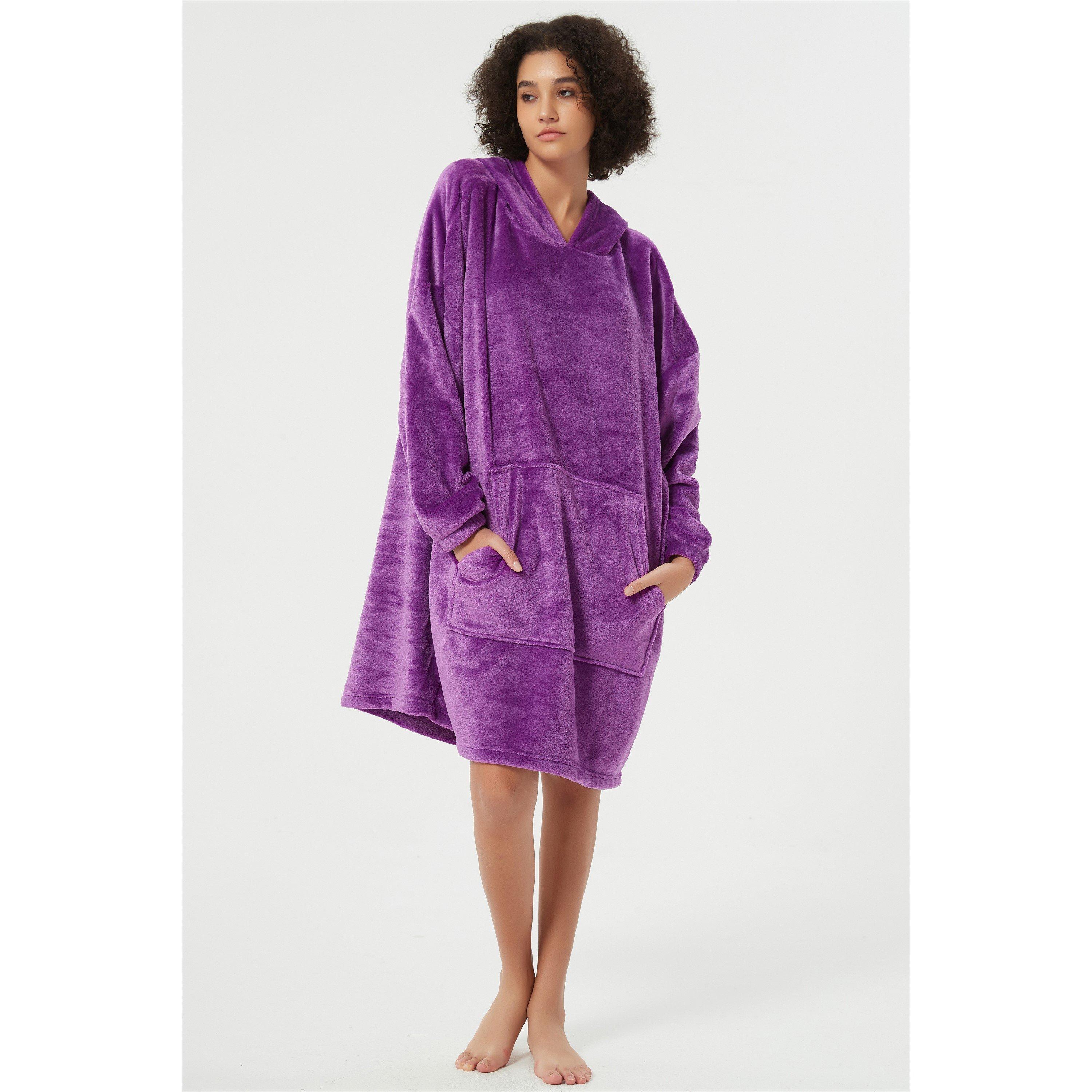 Linea Ladies Plain Snuggle Hoodie