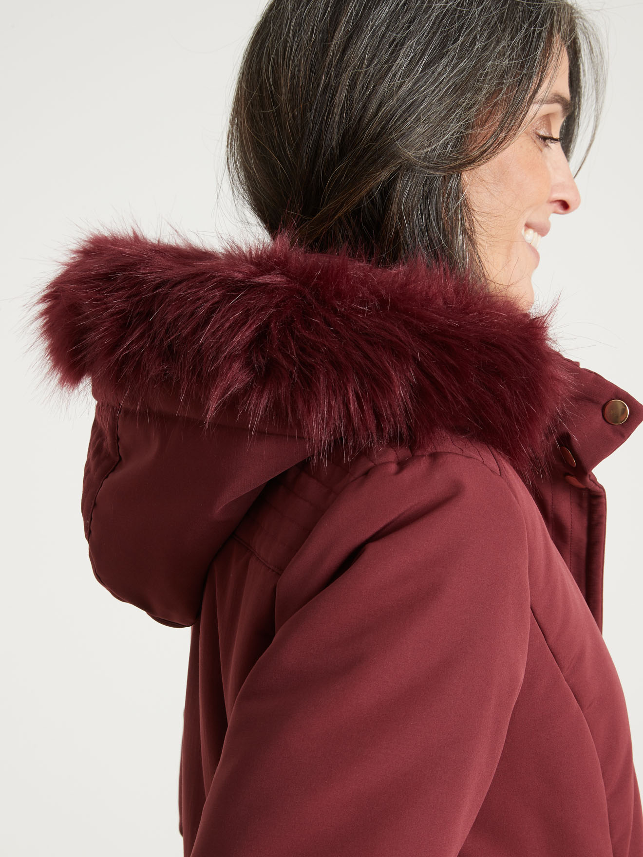Parka déperlante stature moins d'1,60m