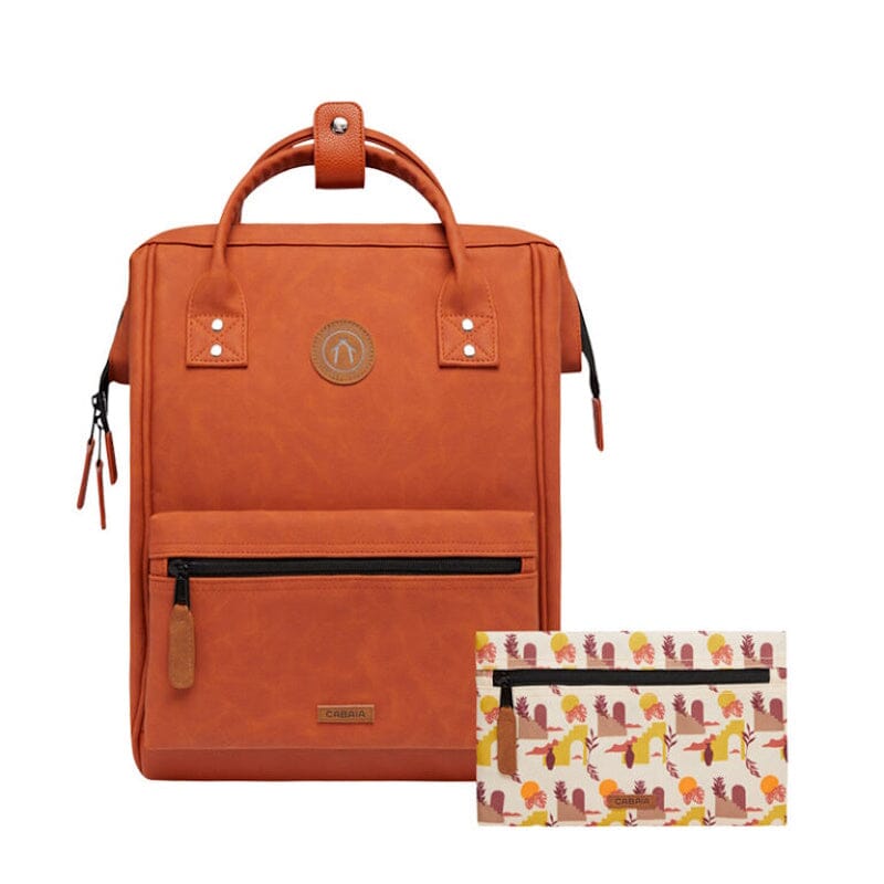 CABAIA Vegan Nubuck Backpack Adventurer M Tanta