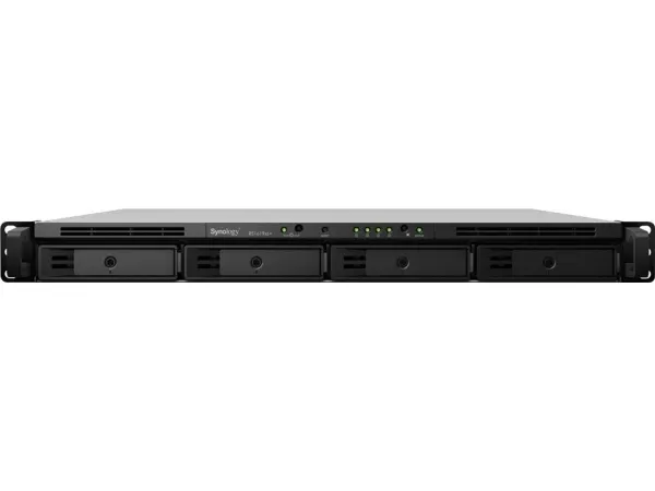 Synology RackStation RS1619xs  - NAS-server - 4 bays - rackversion - SATA 6Gb/s - RAID 0, 1, 5, 6, 10, JBOD, RAID F1 - RAM 8 GB - Gigabit Ethernet - iSCSI support - 1U