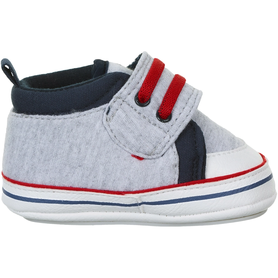 Sterntaler Babyschuh silber melange