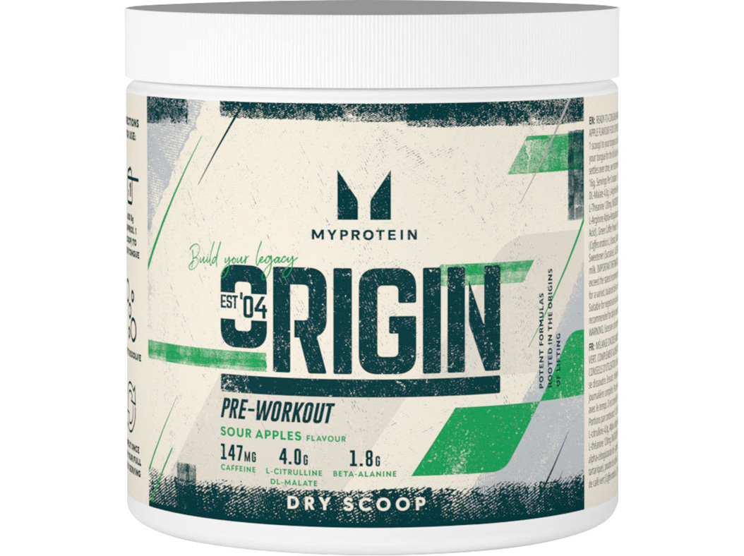 PRÉ-TREINO MYPROTEIN ORIGIN MAÇA 288G