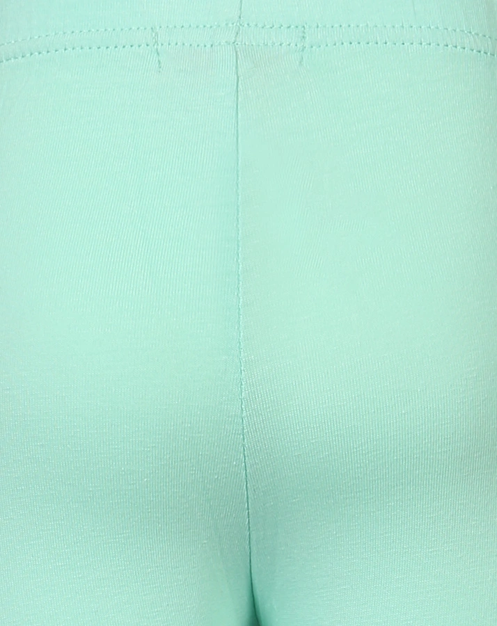 Leggings LYNFORD mit Glitzer-Schmetterling in mint