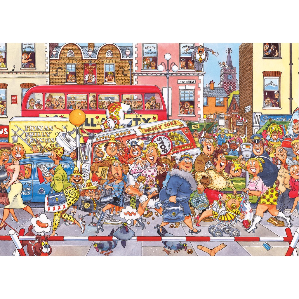 Puzzle Wasgij Retro Original 3 – 1000 pièces