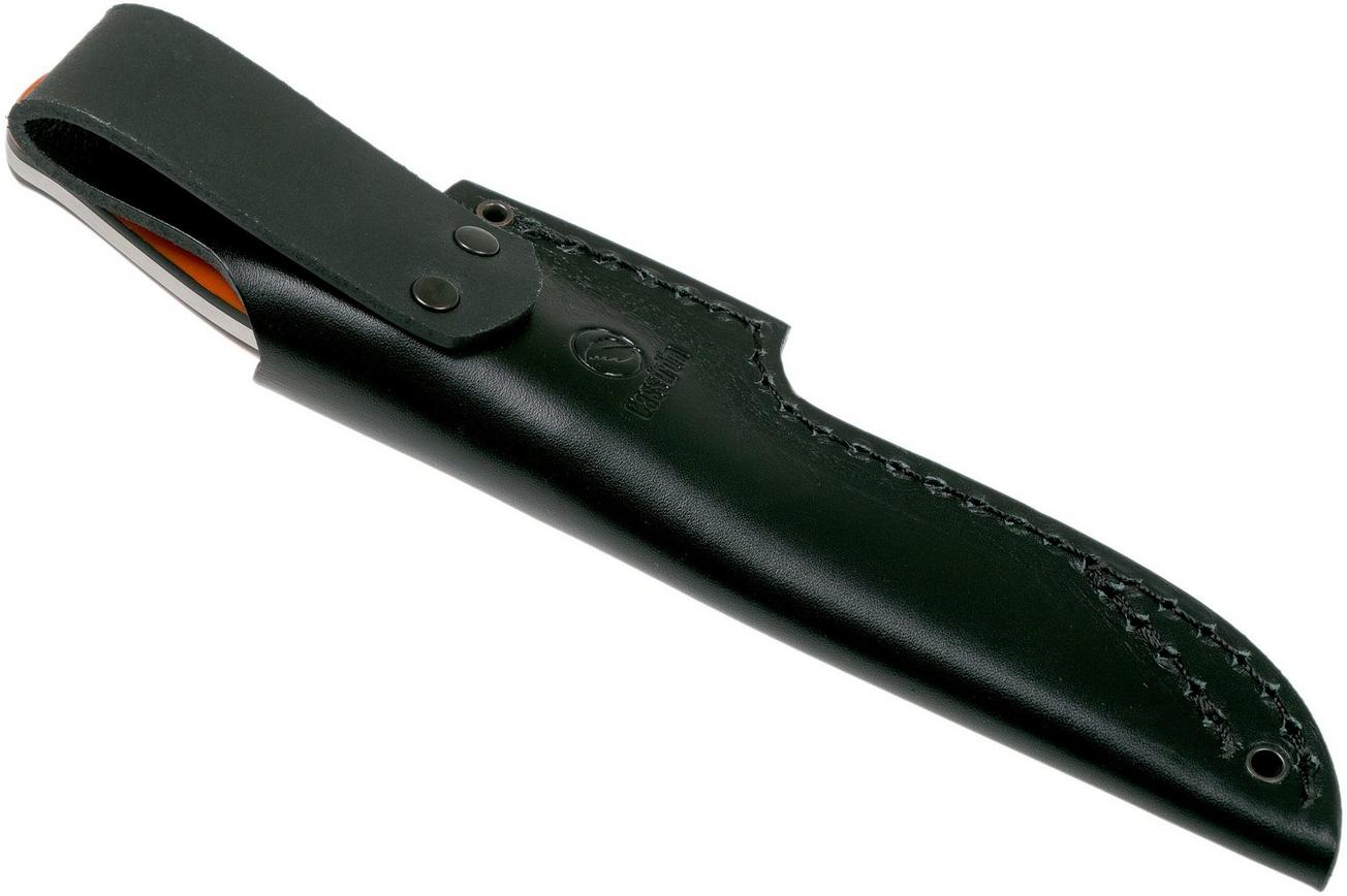 Casström No. 10 Swedish Forest Knife Orange G10, 14C28N Flat Grind 13130