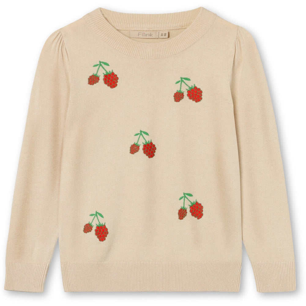 Køb Fliink Sandshell Favo Embroidered Bluse