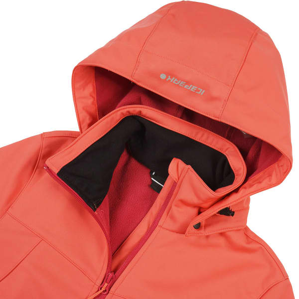 Softshell randonnée ICEPEAK BOISE SOFTSHELL JACKET MANDARINE