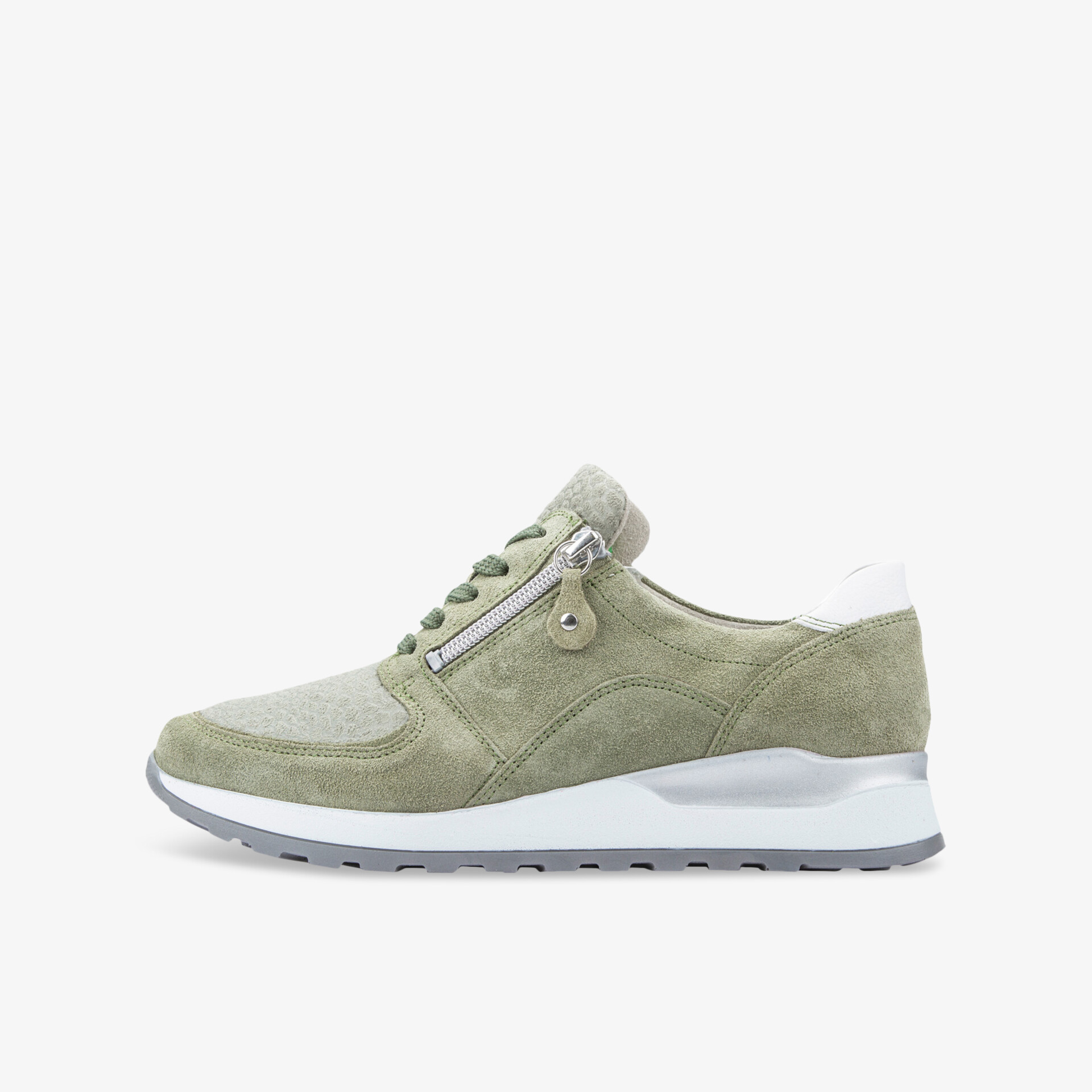 waldläufer Hiroko Soft Damen Halbschuhe grün