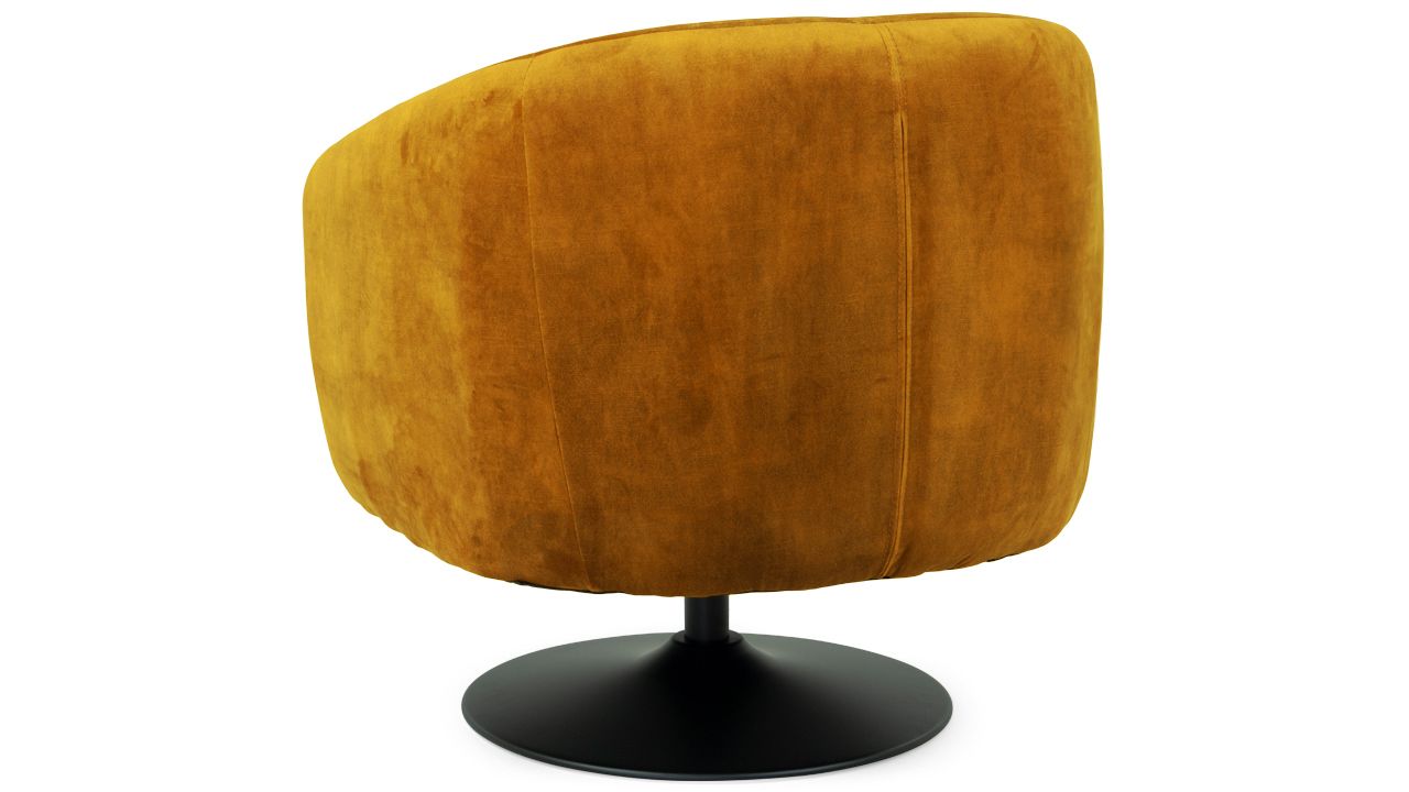 Fauteuil Gold Barga B77 x D80 x H75 cm