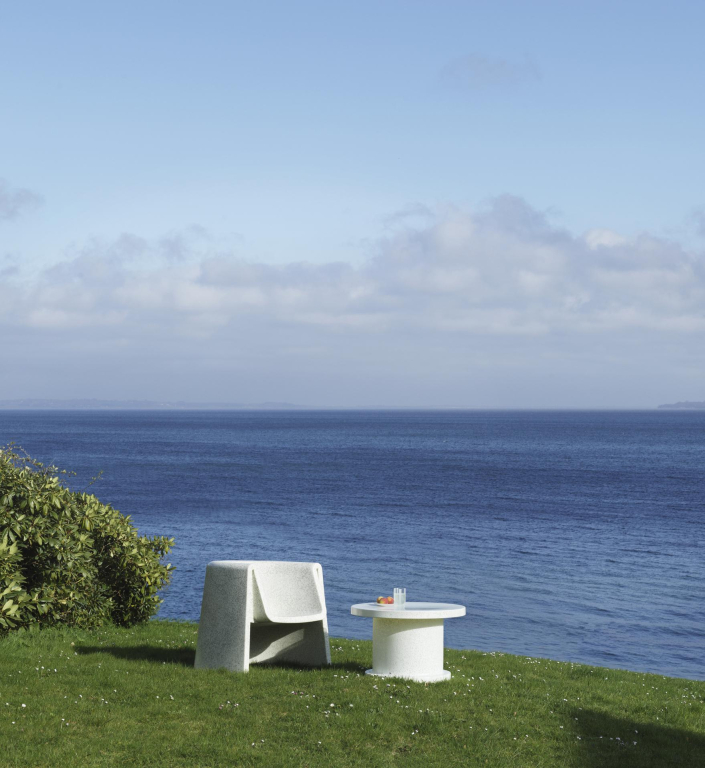 Normann Copenhagen Bit Lounge fauteuil wit