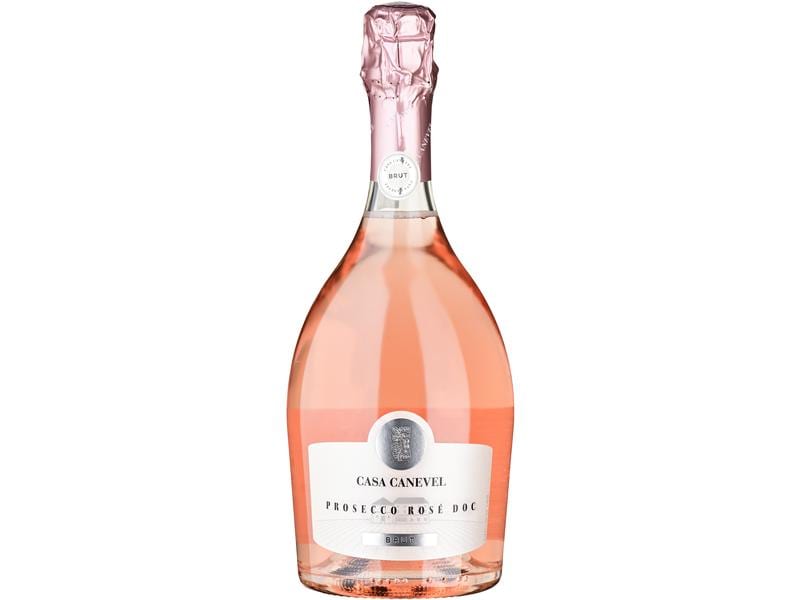 Canevel Spumanti Prosecco Rosé doc Casa Canevel 0.75 l Fruchtiger Rosé-Schaumwein aus Italien