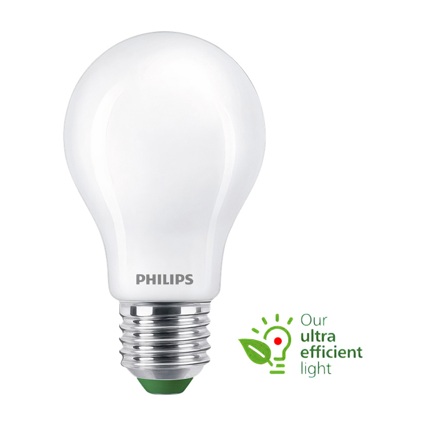 Normalpære, LED E27 4W 840 lm
