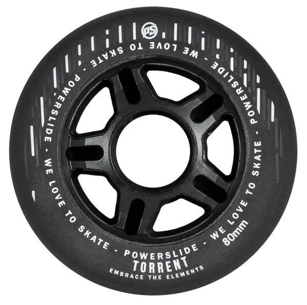 Powerslide Torrent Rain Inline Wheels 4-Pak - Hjul Speed