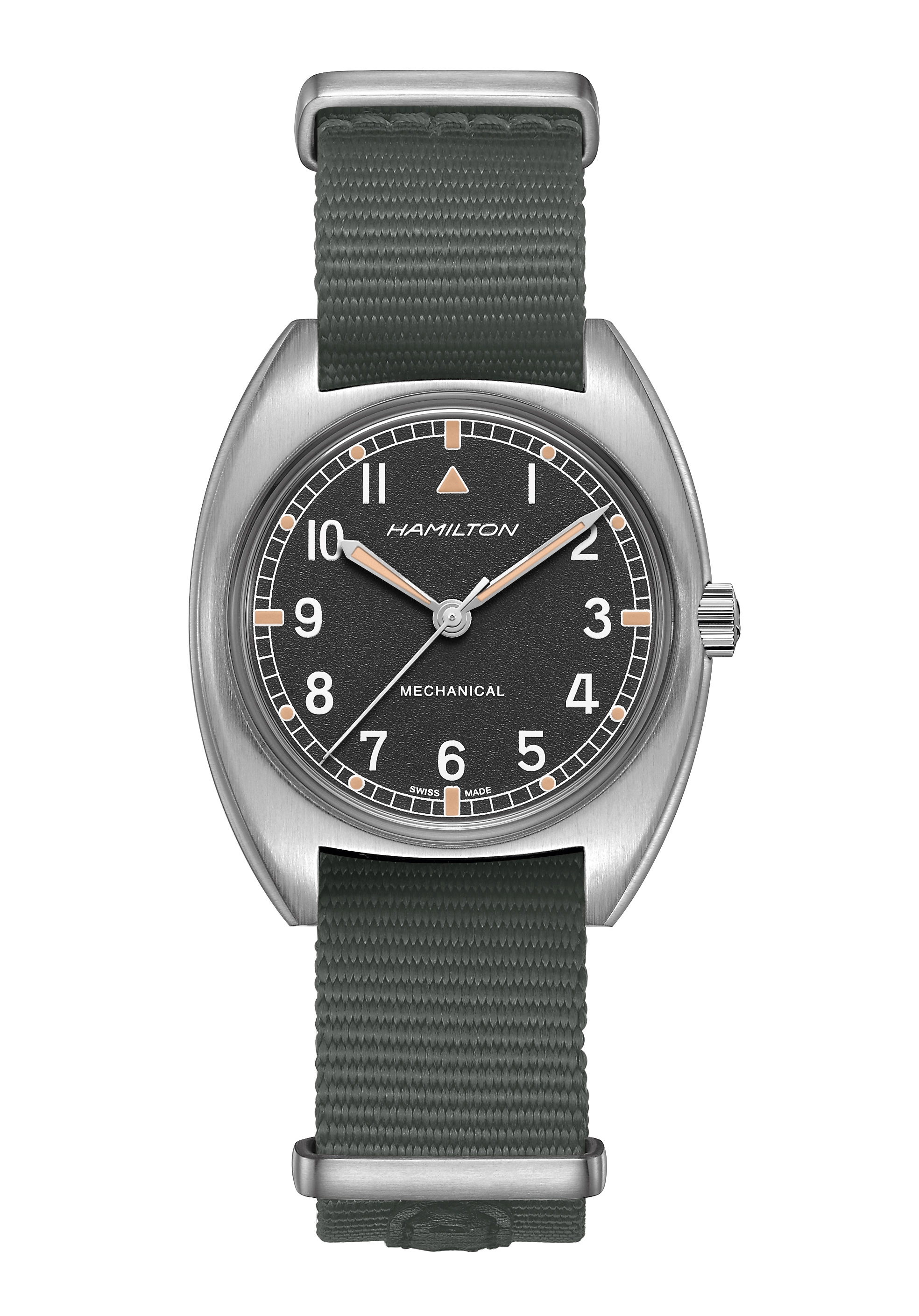 Hamilton Khaki Aviation Pilot Pioneer Mechanical Anthrazit
