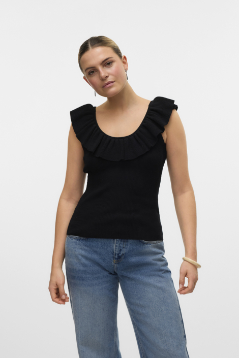 Vero Moda zwarte dames top