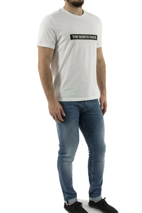 tee shirt the north face 3s3o light blanc
