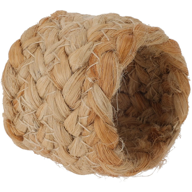 4er Set Serviettenringe - aus Jute - ø ca. 4 cm