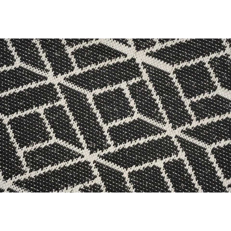 Dutch Lifestyle - Polyester - Vloerkleed - 135x230cm - Zwart