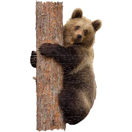 MADD CAPP Konturenpuzzle Junior Bär, 100 Teile