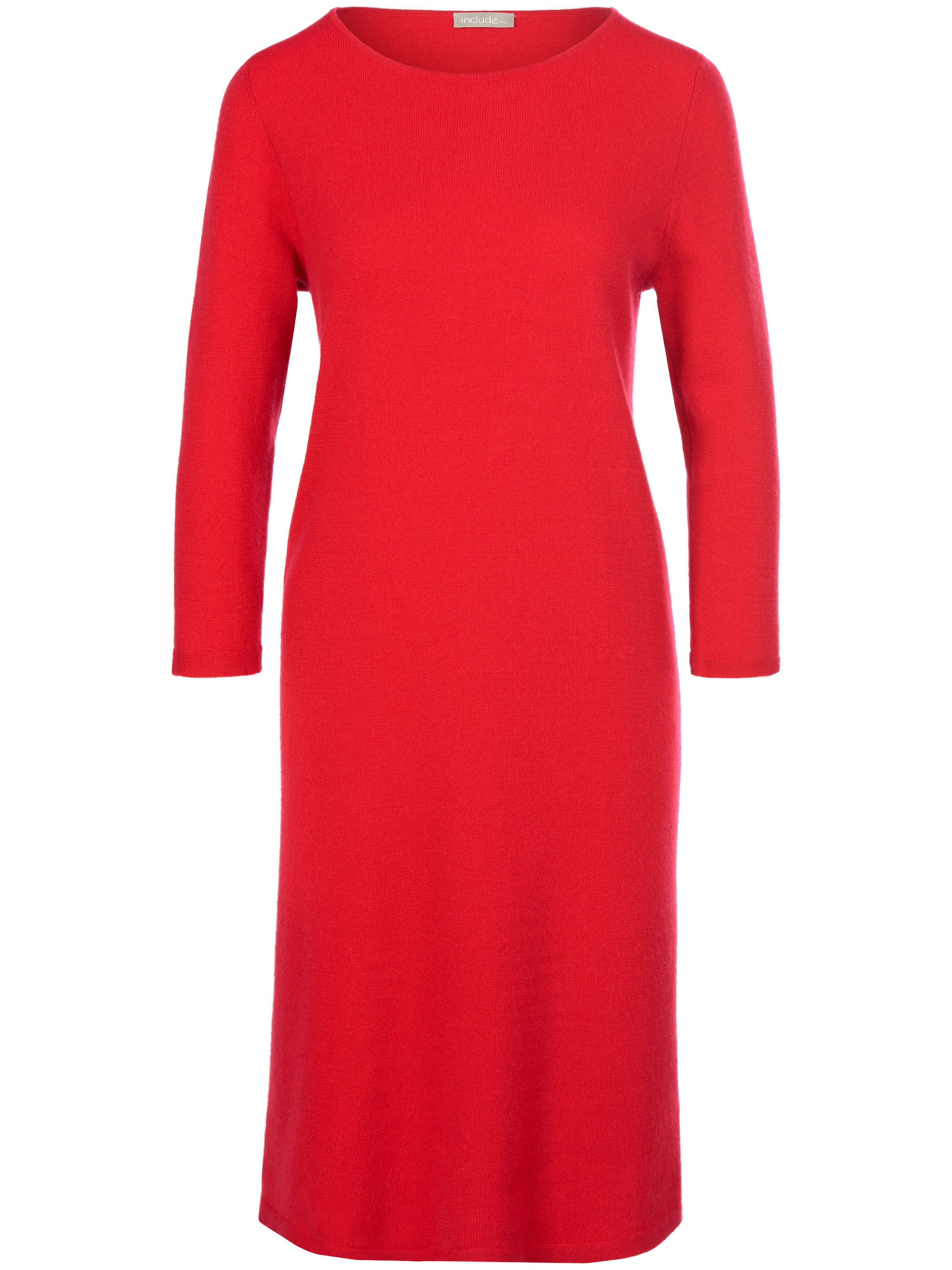 Strickkleid mit Schurwolle und Kaschmir