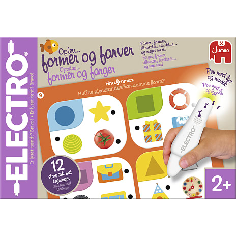 Electro former og farver