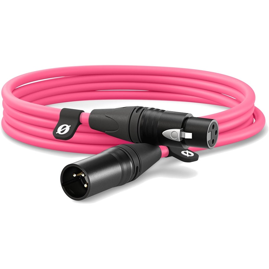 Rode XLR-3M Pink premium XLR-kabel 3 meter