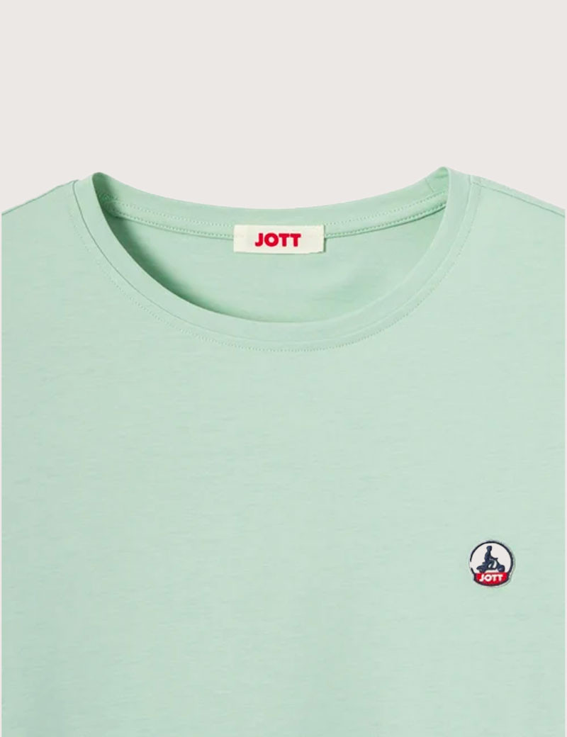 JOTT T-SHIRT HOMME MANCHES COURTES PIETRO VERT MENTHE