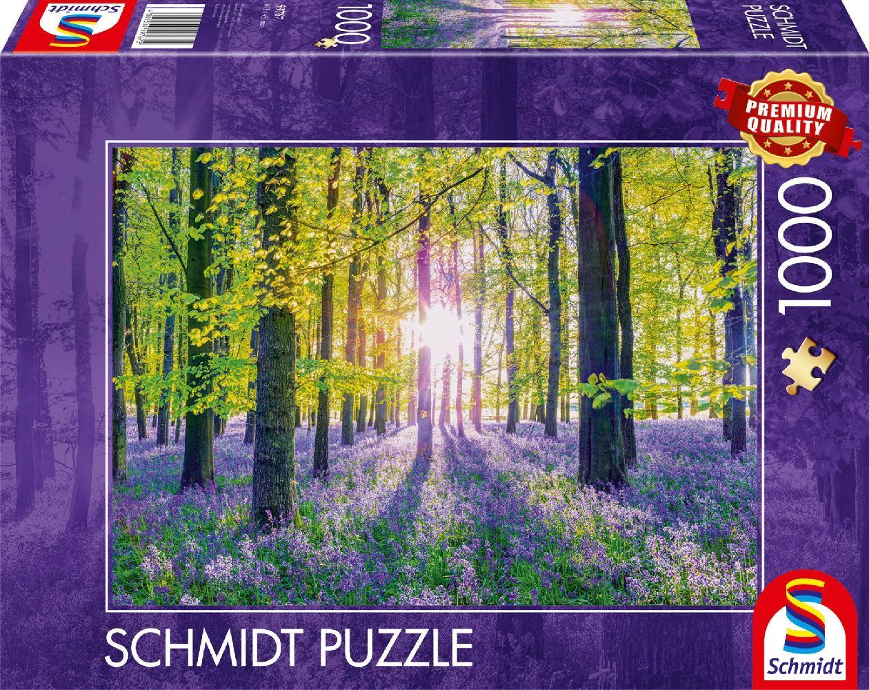 Zarte Glockenblumen im Wald - NEU