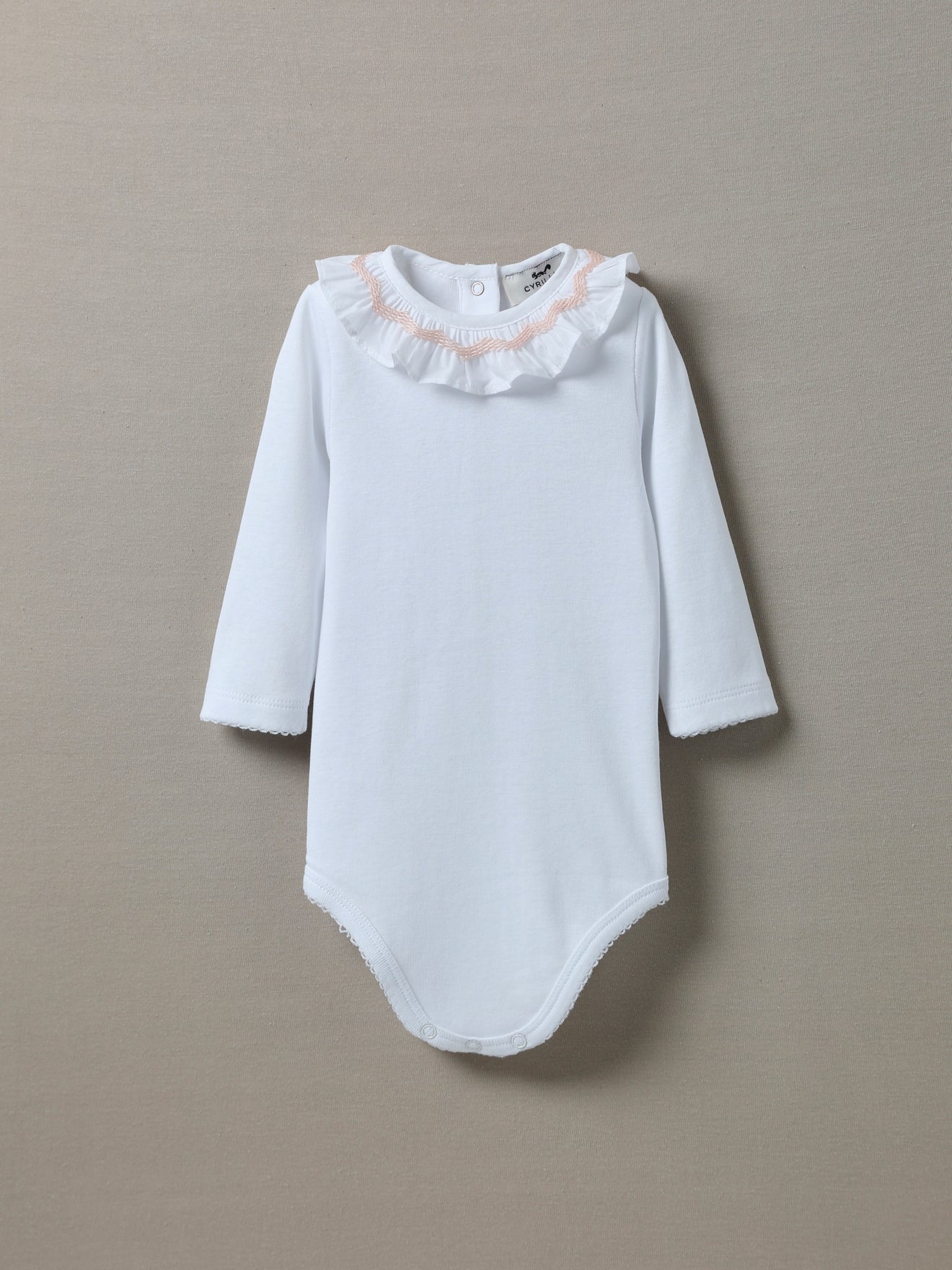 Body Bébé à smocks - Coton biologique