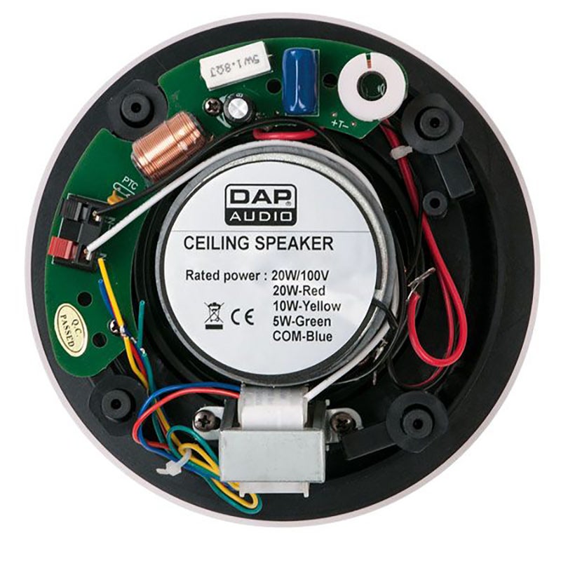 DAP DCS-4220 4 inch 2-wegs design plafondluidspreker 100V