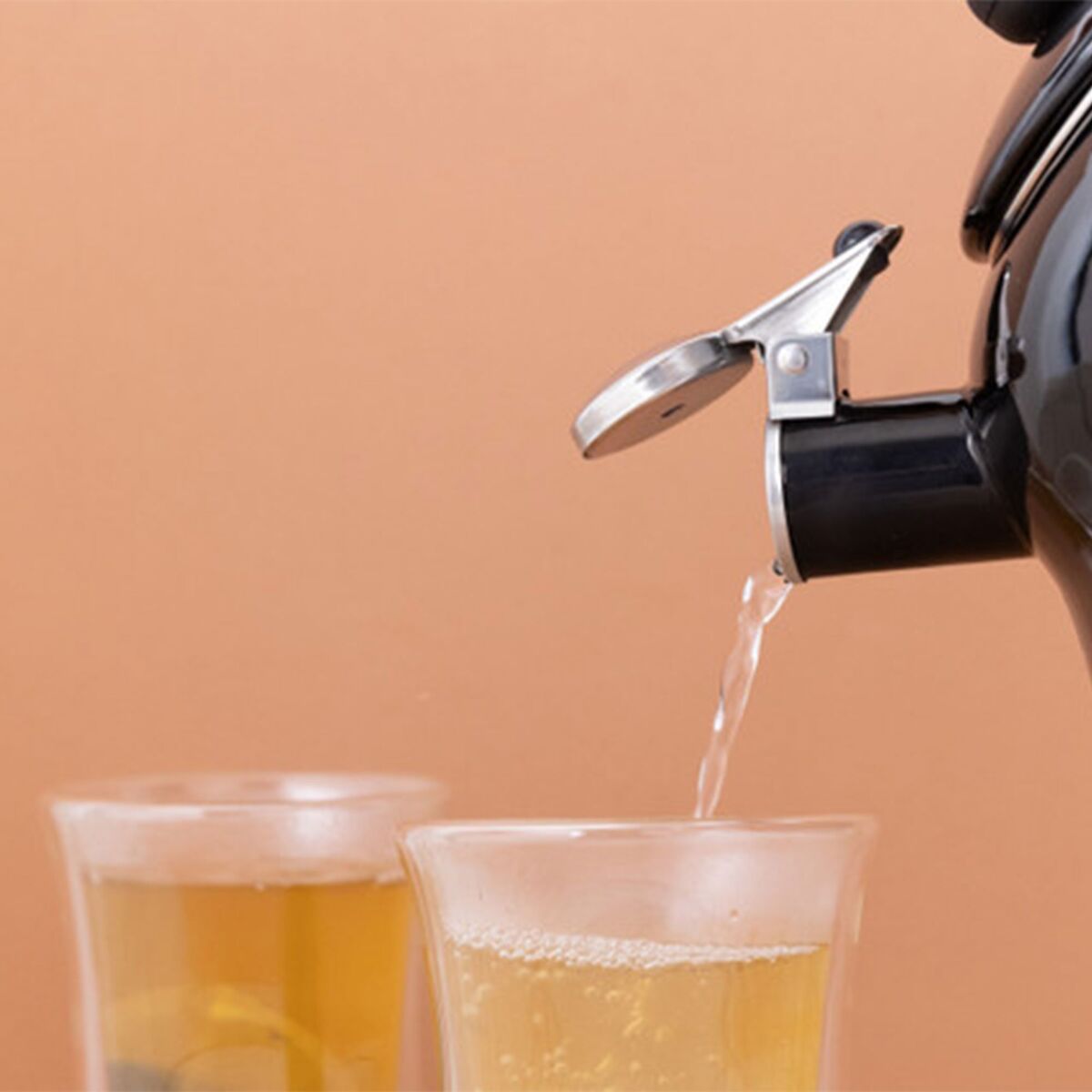 Fløytekjele 2 liter, svart